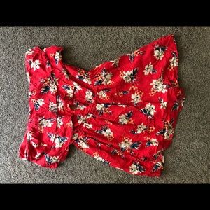 Hollister Floral Romper (M)💖💖